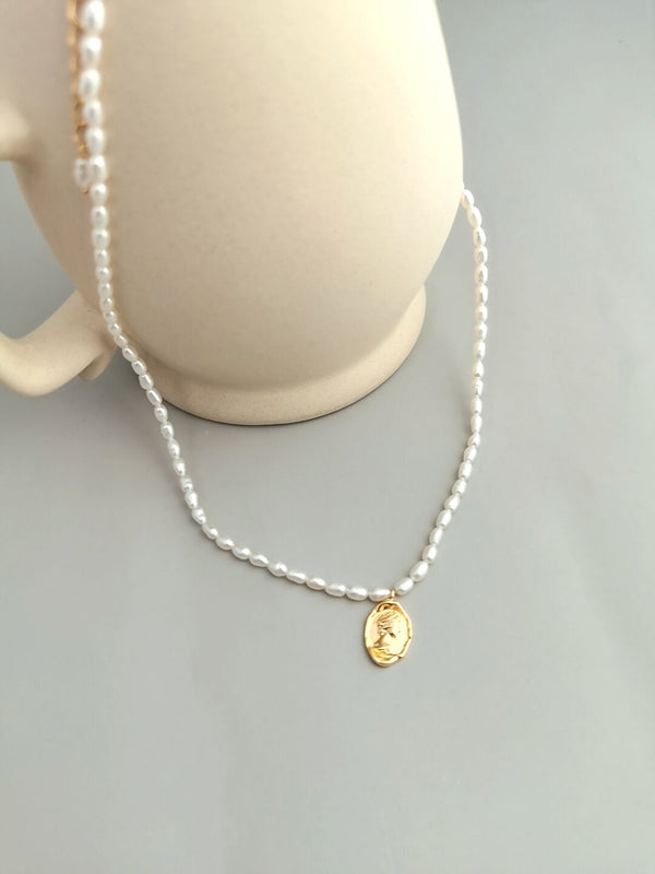 Freshwater Pearl Chain Necklace